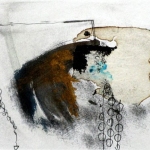 Zip Tide - Mixed Media / 15 x 10cm