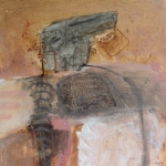 Did-Bacchus-Have-A-Wife-Mixed-Media-On-Cartridge-Paper.-42-x-42-cm