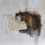 Tintern-Abbey.-Mixed-Media-with-Collage-on-Cartridge-Paper.-45-x45cm
