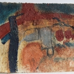 Umbrian-Morning.-Mixed-Media-With-Earth-on-Canvass.-32-x-33cm