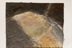 Rain-On-The-Way.-Mixed-Media-with-Marble-Dust-and-Siena-Earth.-34-x-38-cm
